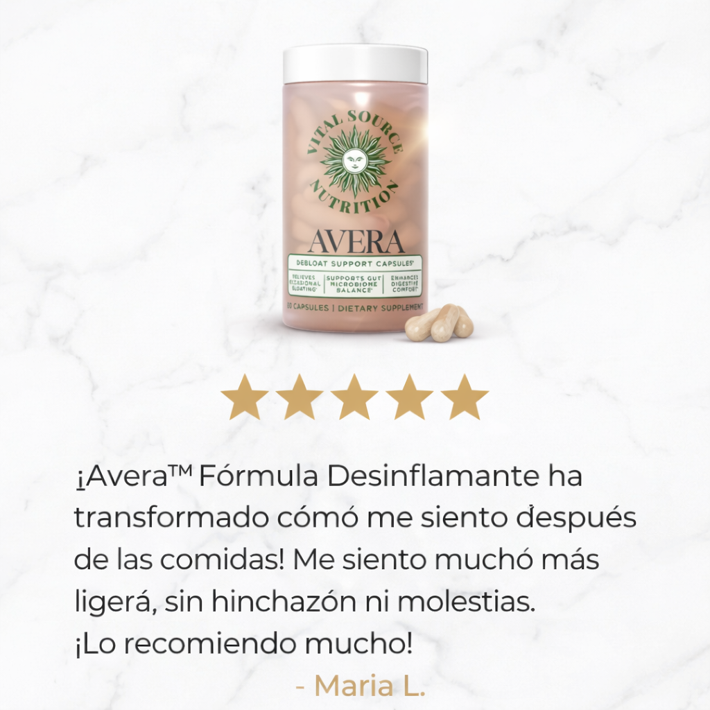 Avera™ Fórmula Desinflamante para Abdomen Plano