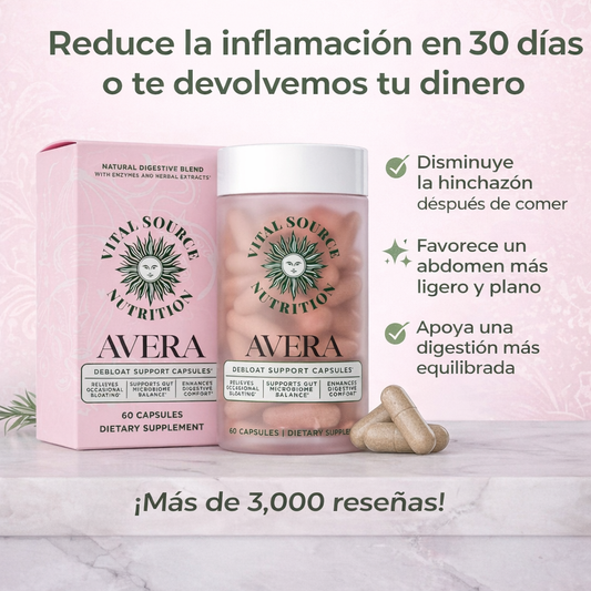 Avera™ Fórmula Desinflamante para Abdomen Plano